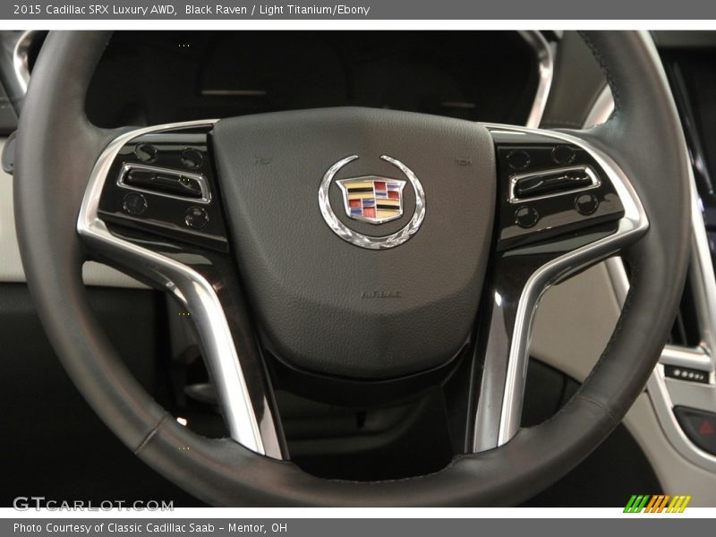Black Raven / Light Titanium/Ebony 2015 Cadillac SRX Luxury AWD
