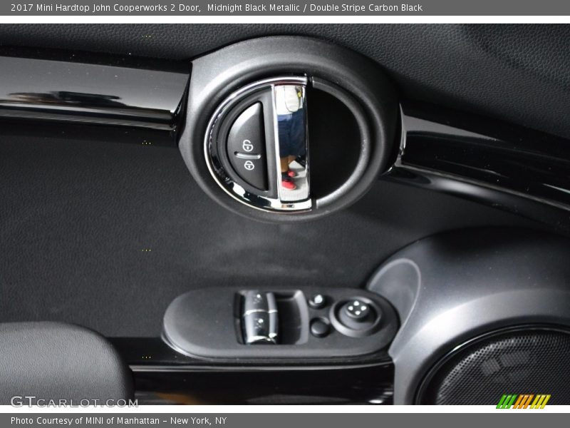 Midnight Black Metallic / Double Stripe Carbon Black 2017 Mini Hardtop John Cooperworks 2 Door