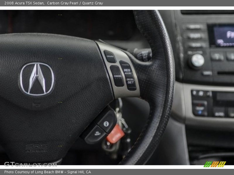 Carbon Gray Pearl / Quartz Gray 2008 Acura TSX Sedan