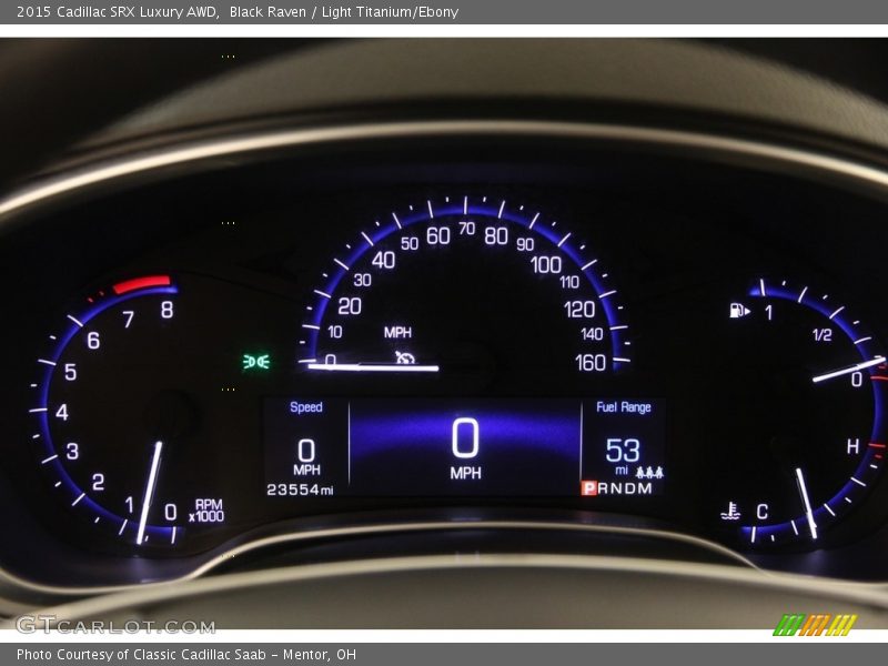 Black Raven / Light Titanium/Ebony 2015 Cadillac SRX Luxury AWD