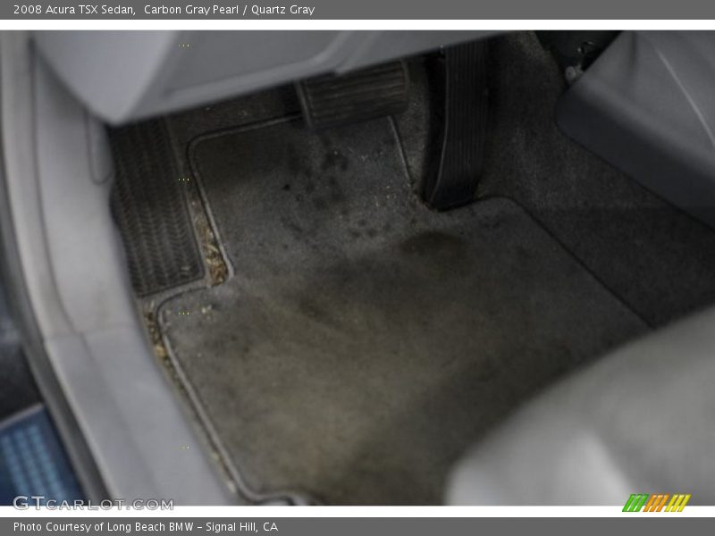Carbon Gray Pearl / Quartz Gray 2008 Acura TSX Sedan