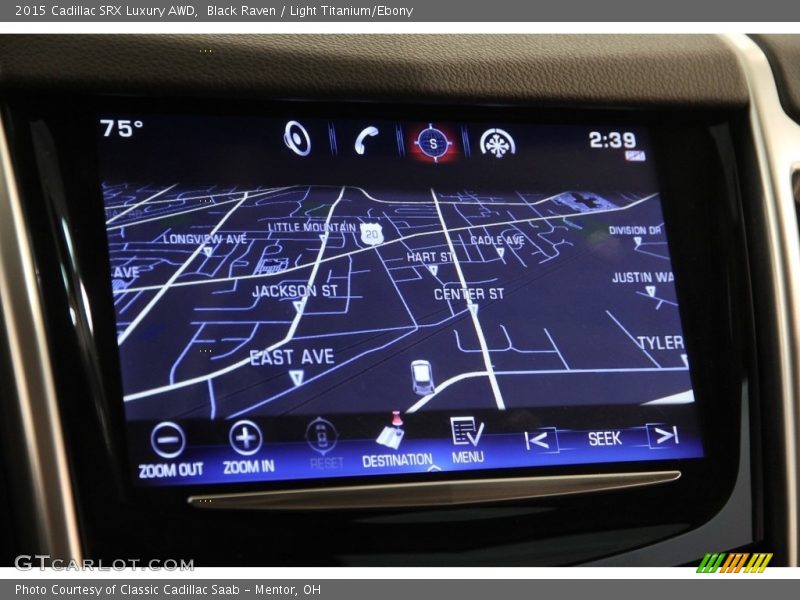 Black Raven / Light Titanium/Ebony 2015 Cadillac SRX Luxury AWD