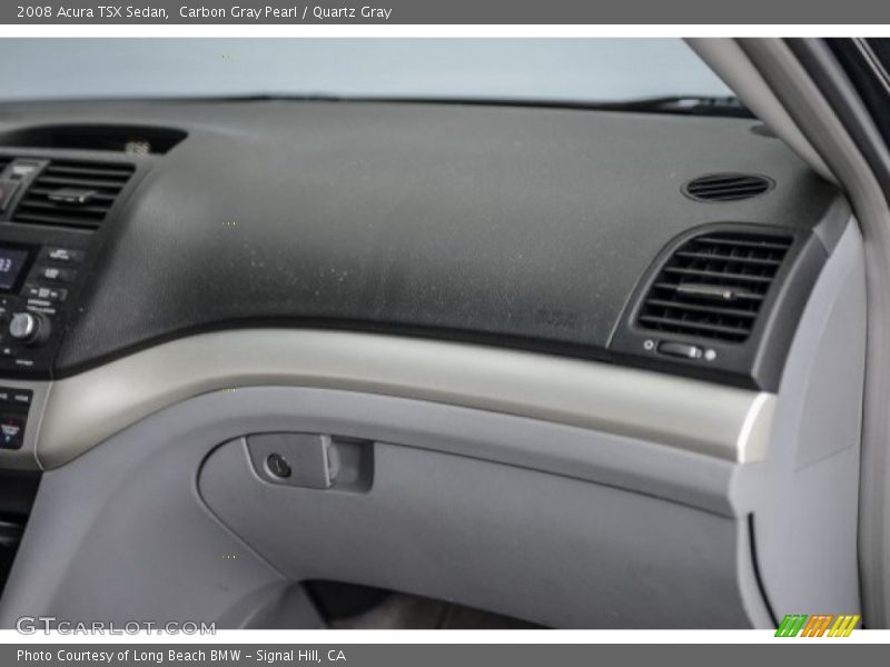 Carbon Gray Pearl / Quartz Gray 2008 Acura TSX Sedan