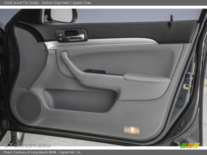 Carbon Gray Pearl / Quartz Gray 2008 Acura TSX Sedan