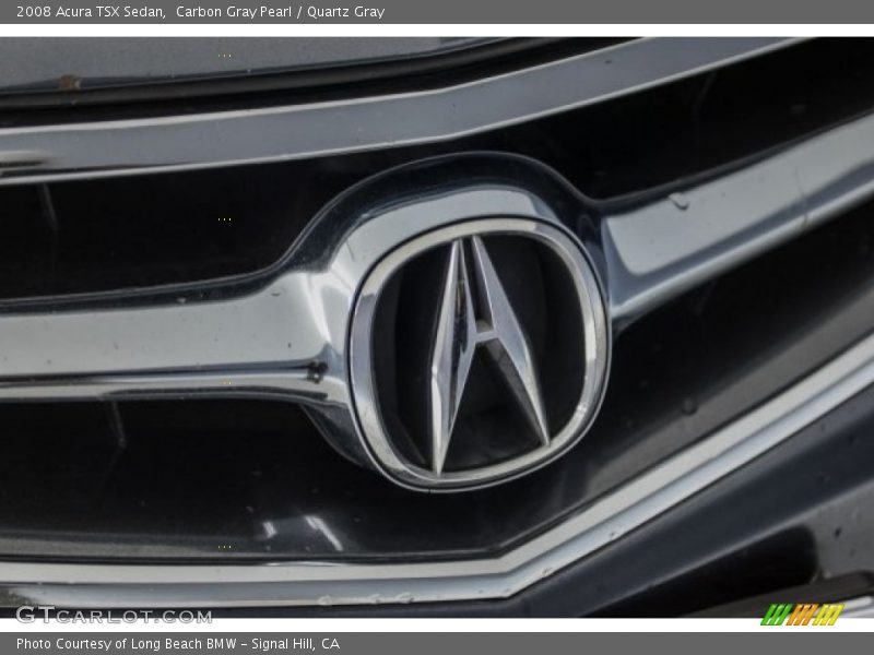 Carbon Gray Pearl / Quartz Gray 2008 Acura TSX Sedan