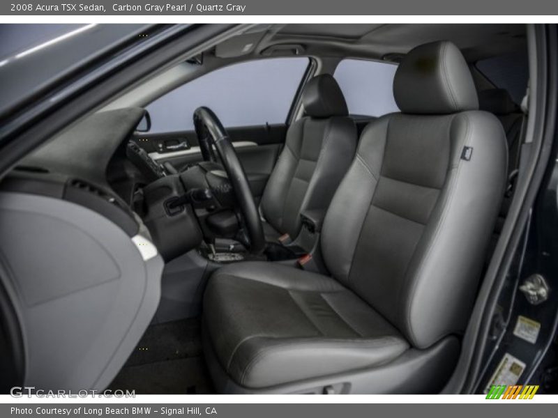 Carbon Gray Pearl / Quartz Gray 2008 Acura TSX Sedan