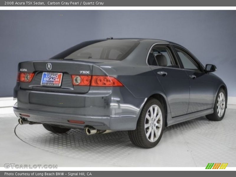 Carbon Gray Pearl / Quartz Gray 2008 Acura TSX Sedan