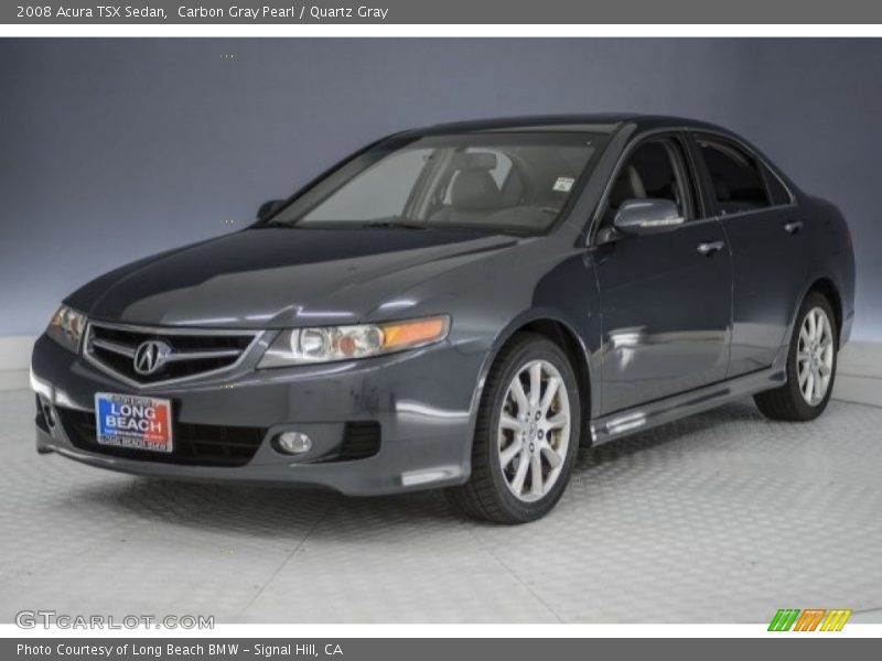 Carbon Gray Pearl / Quartz Gray 2008 Acura TSX Sedan