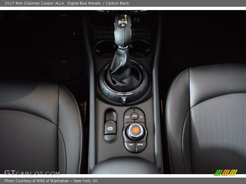 Digital Blue Metallic / Carbon Black 2017 Mini Clubman Cooper ALL4