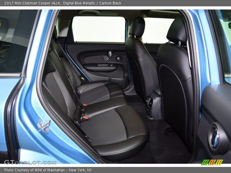 Digital Blue Metallic / Carbon Black 2017 Mini Clubman Cooper ALL4