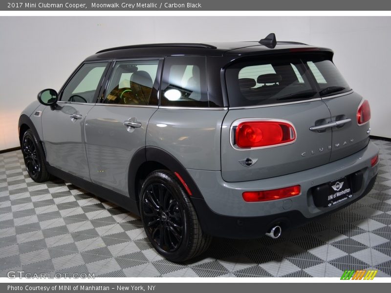 Moonwalk Grey Metallic / Carbon Black 2017 Mini Clubman Cooper