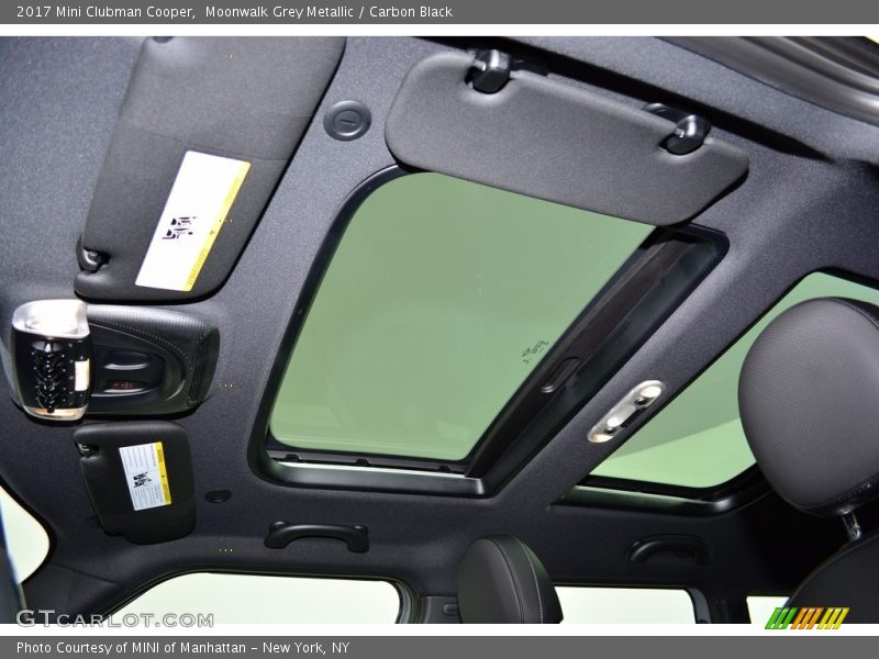 Moonwalk Grey Metallic / Carbon Black 2017 Mini Clubman Cooper
