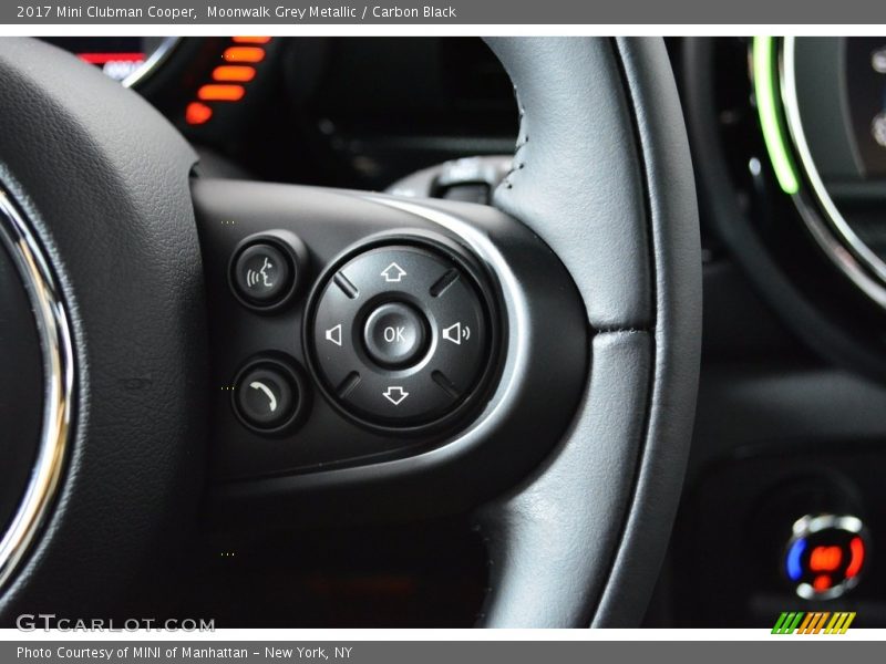 Moonwalk Grey Metallic / Carbon Black 2017 Mini Clubman Cooper