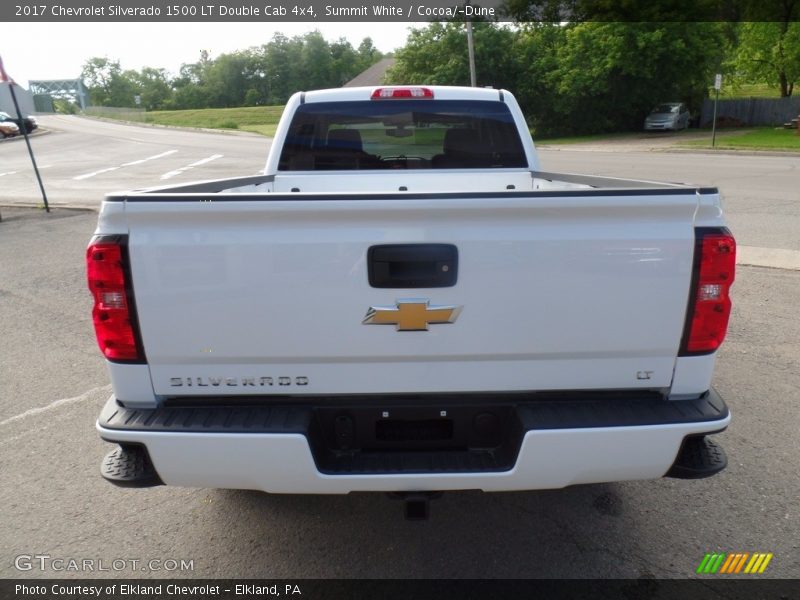 Summit White / Cocoa/­Dune 2017 Chevrolet Silverado 1500 LT Double Cab 4x4