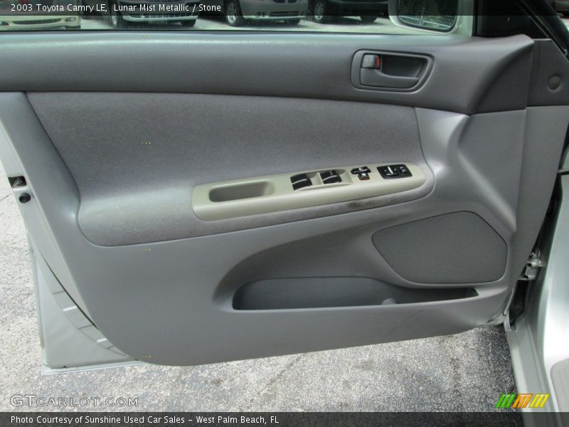 Lunar Mist Metallic / Stone 2003 Toyota Camry LE