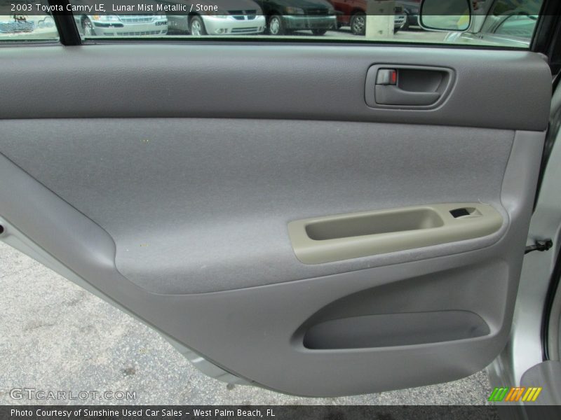 Lunar Mist Metallic / Stone 2003 Toyota Camry LE