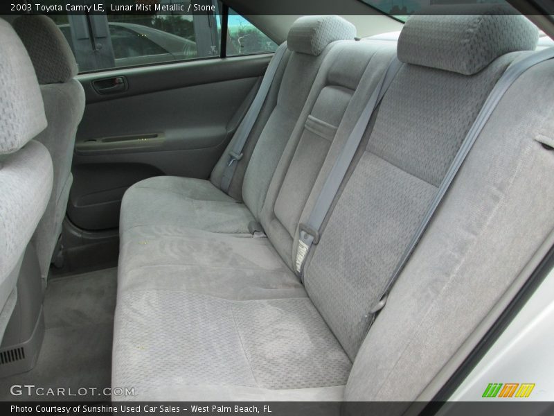 Lunar Mist Metallic / Stone 2003 Toyota Camry LE