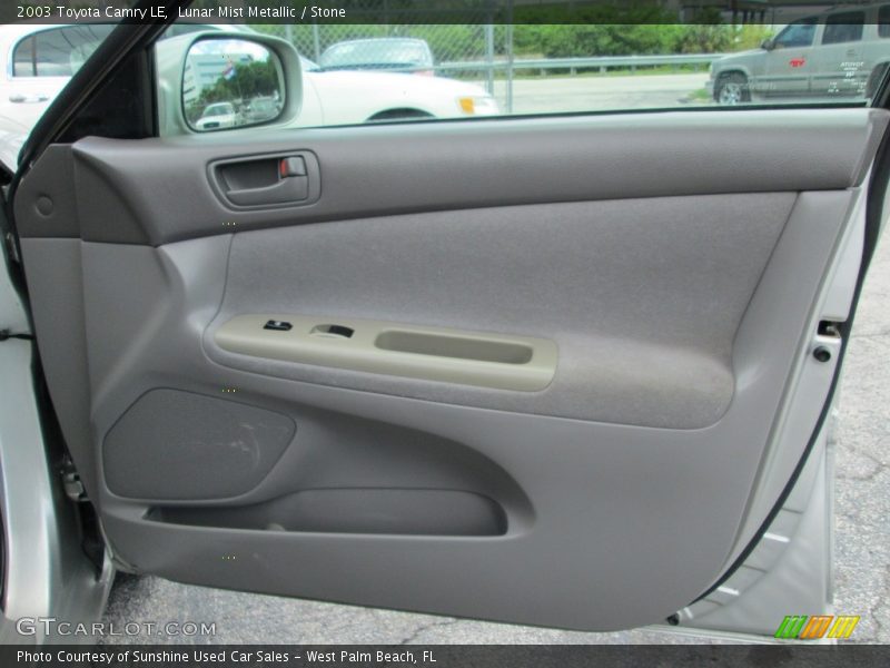 Lunar Mist Metallic / Stone 2003 Toyota Camry LE