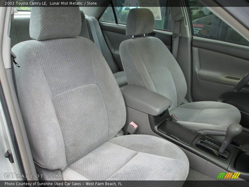 Lunar Mist Metallic / Stone 2003 Toyota Camry LE
