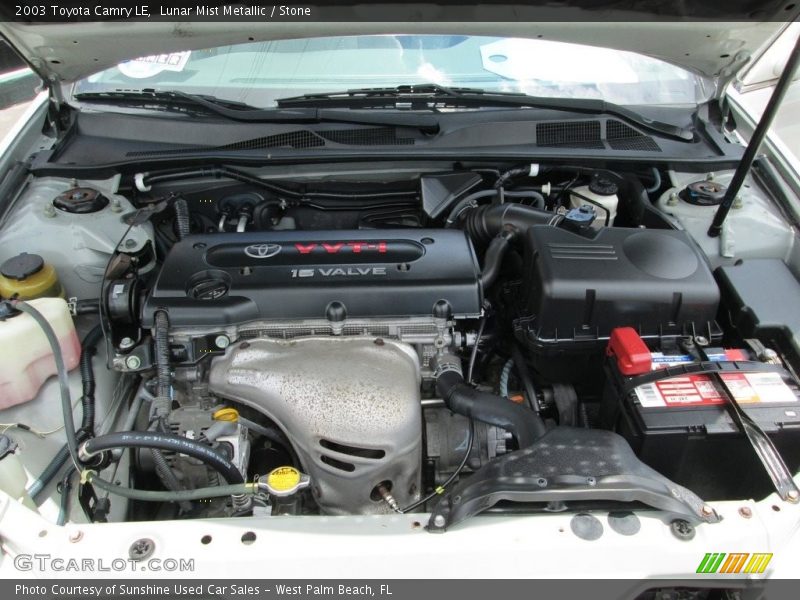 Lunar Mist Metallic / Stone 2003 Toyota Camry LE