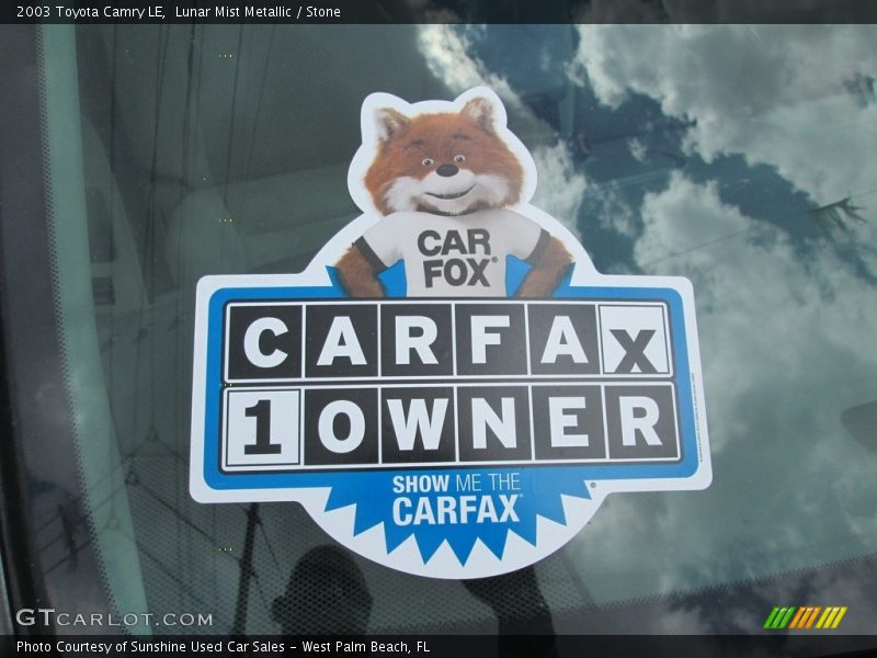 Lunar Mist Metallic / Stone 2003 Toyota Camry LE
