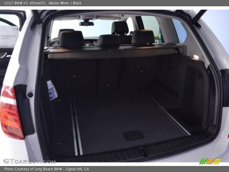 Alpine White / Black 2017 BMW X3 xDrive35i