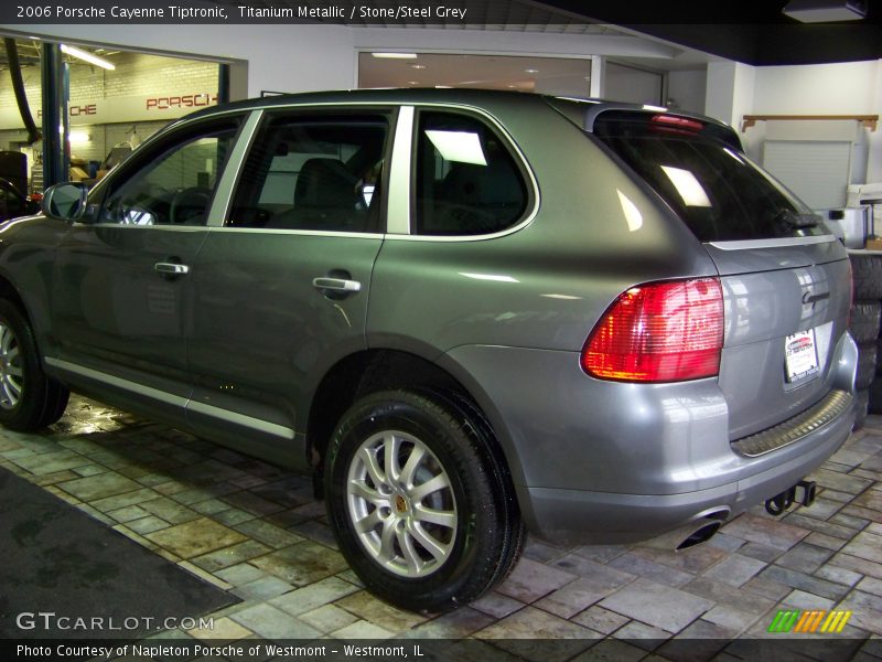 Titanium Metallic / Stone/Steel Grey 2006 Porsche Cayenne Tiptronic