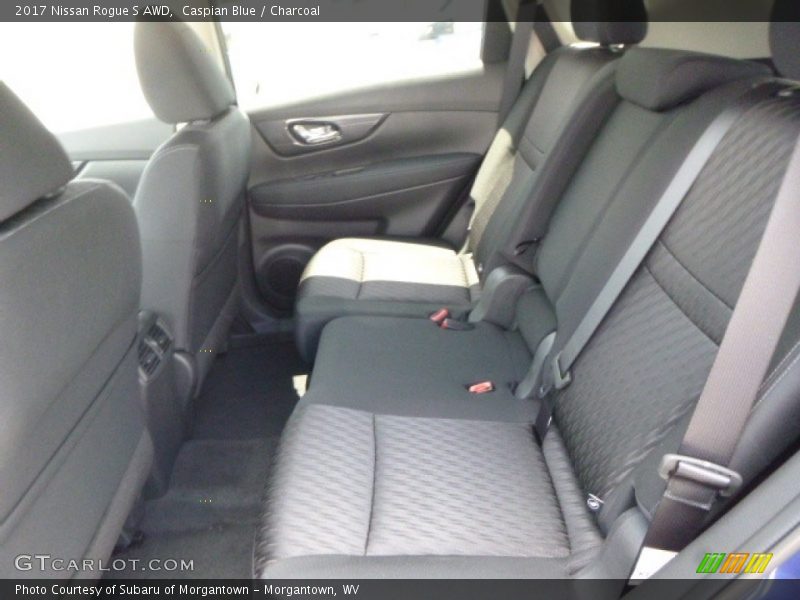 Caspian Blue / Charcoal 2017 Nissan Rogue S AWD