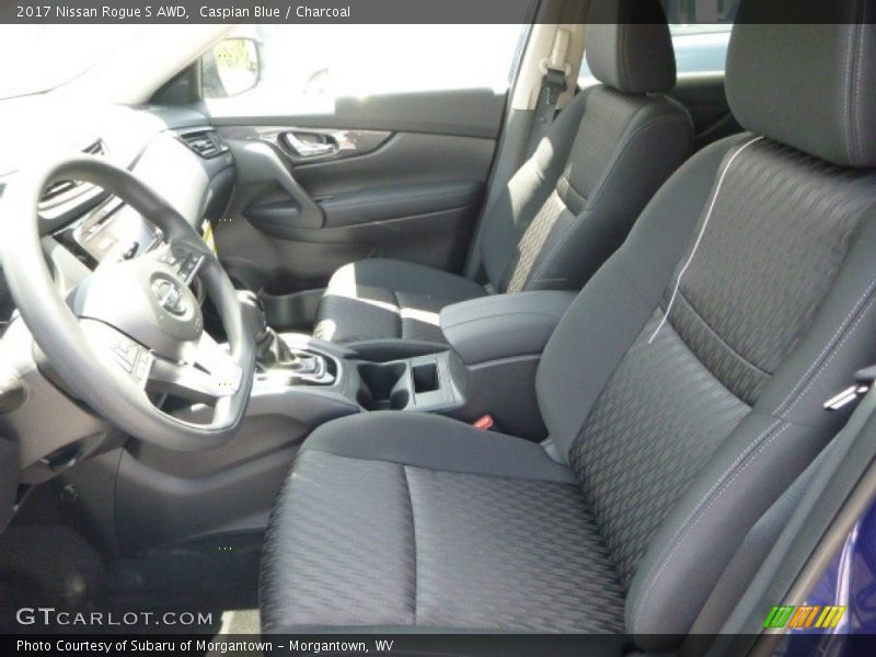 Caspian Blue / Charcoal 2017 Nissan Rogue S AWD