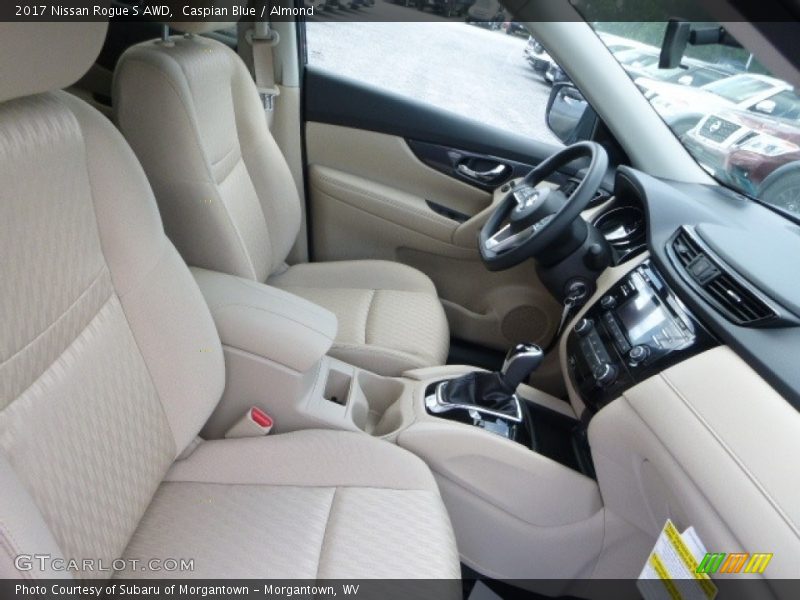 Caspian Blue / Almond 2017 Nissan Rogue S AWD