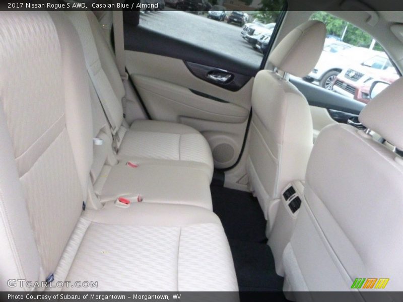Caspian Blue / Almond 2017 Nissan Rogue S AWD