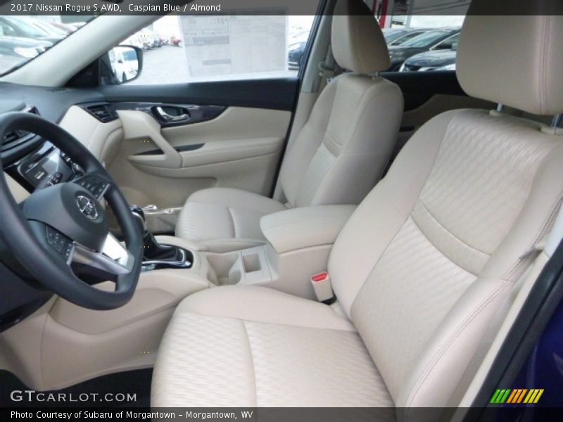 Caspian Blue / Almond 2017 Nissan Rogue S AWD