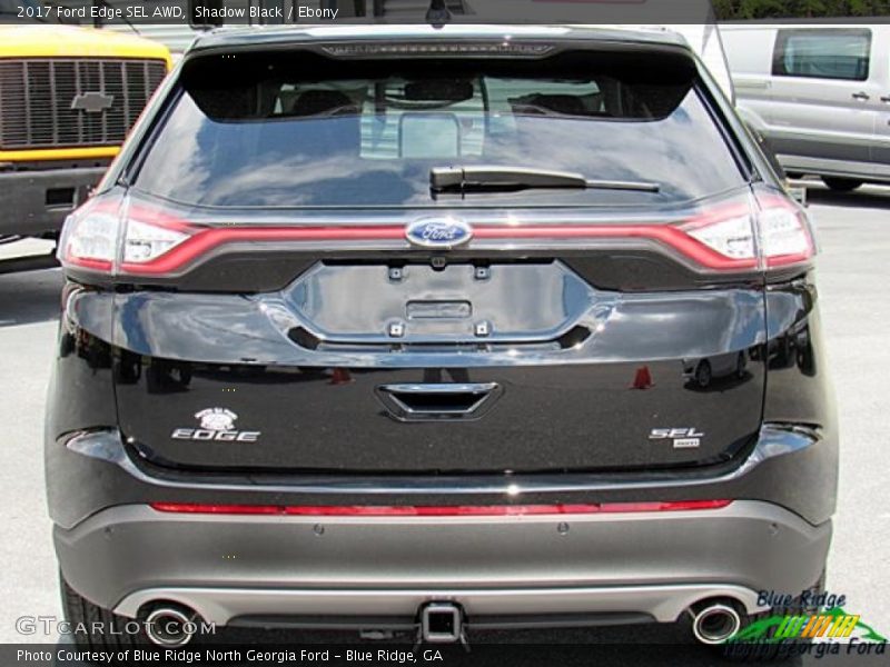 Shadow Black / Ebony 2017 Ford Edge SEL AWD