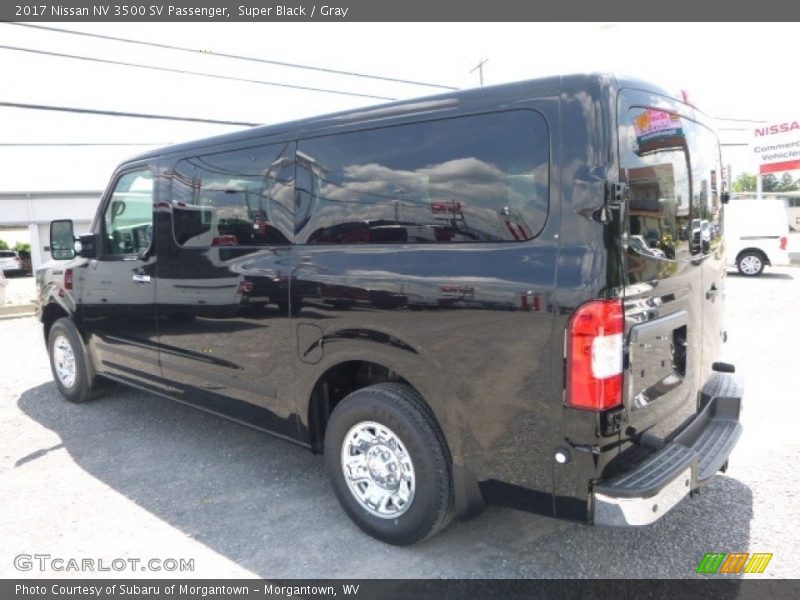 Super Black / Gray 2017 Nissan NV 3500 SV Passenger