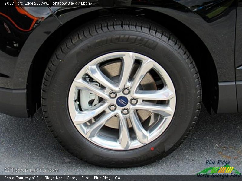Shadow Black / Ebony 2017 Ford Edge SEL AWD