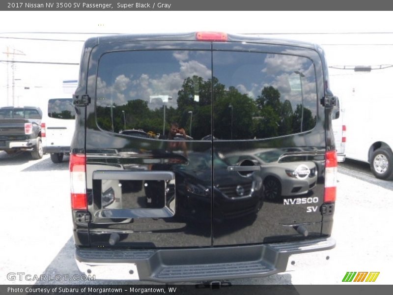 Super Black / Gray 2017 Nissan NV 3500 SV Passenger