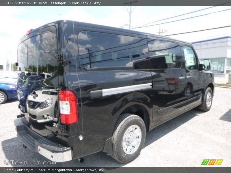 Super Black / Gray 2017 Nissan NV 3500 SV Passenger