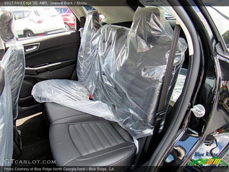 Shadow Black / Ebony 2017 Ford Edge SEL AWD