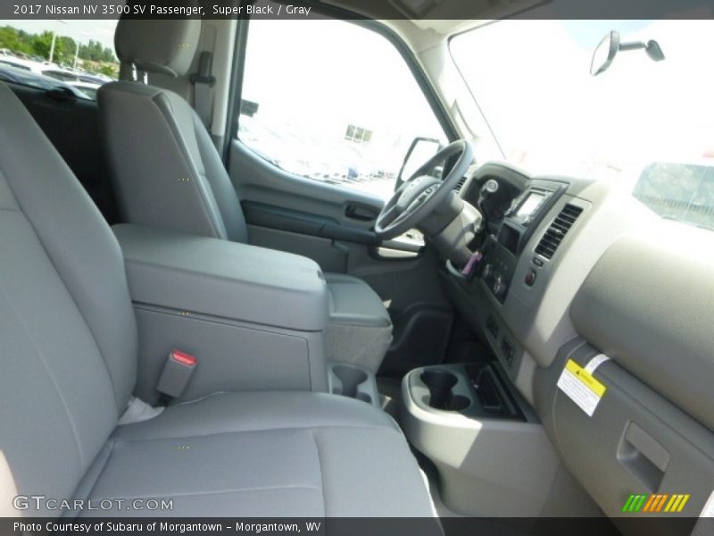 Super Black / Gray 2017 Nissan NV 3500 SV Passenger