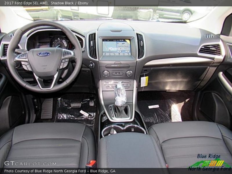 Shadow Black / Ebony 2017 Ford Edge SEL AWD