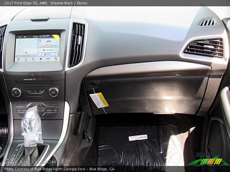 Shadow Black / Ebony 2017 Ford Edge SEL AWD