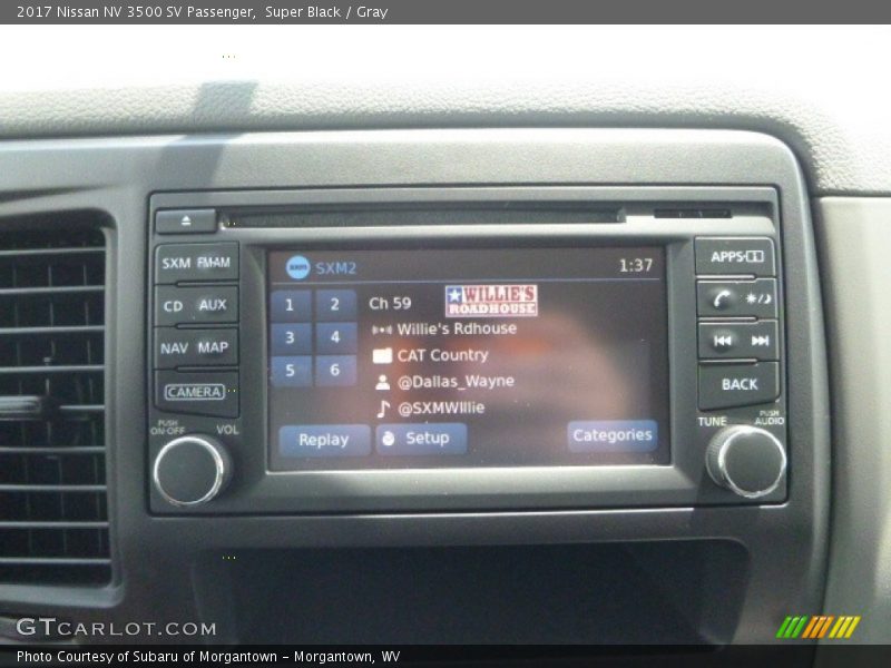 Super Black / Gray 2017 Nissan NV 3500 SV Passenger