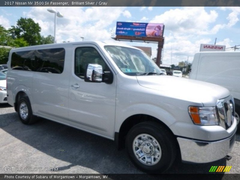 Front 3/4 View of 2017 NV 3500 SV Passenger