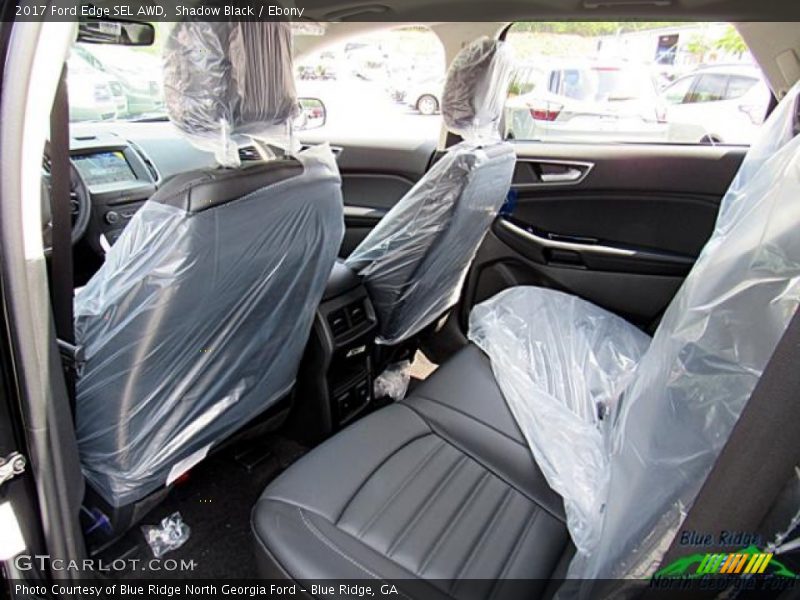Shadow Black / Ebony 2017 Ford Edge SEL AWD