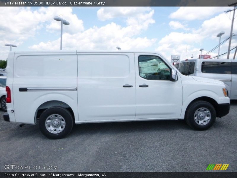 Glacier White / Gray 2017 Nissan NV 3500 HD SV Cargo