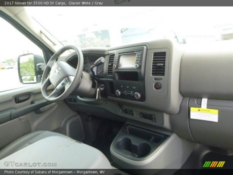 Glacier White / Gray 2017 Nissan NV 3500 HD SV Cargo