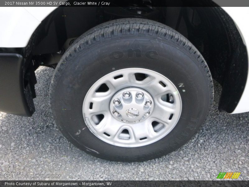 Glacier White / Gray 2017 Nissan NV 3500 HD SV Cargo