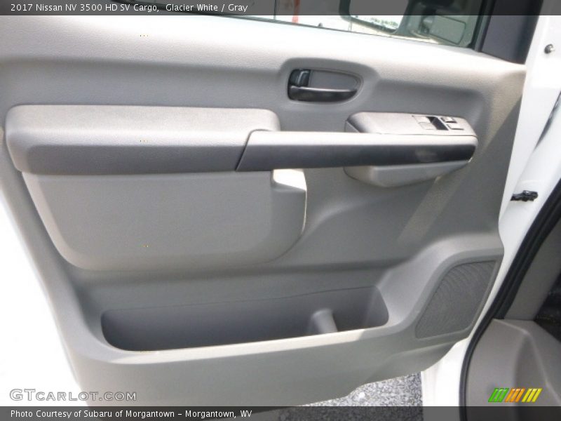 Glacier White / Gray 2017 Nissan NV 3500 HD SV Cargo