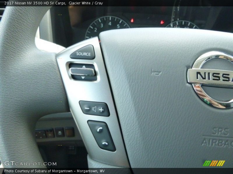 Glacier White / Gray 2017 Nissan NV 3500 HD SV Cargo