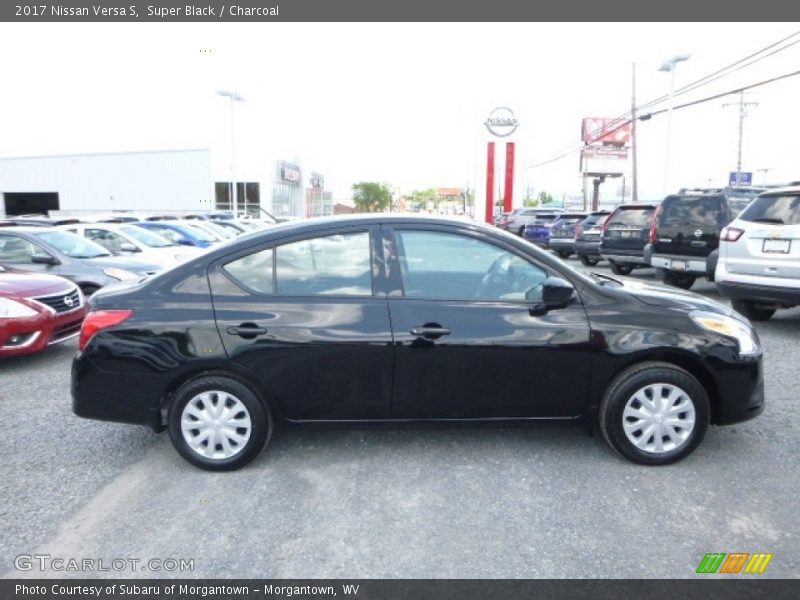 Super Black / Charcoal 2017 Nissan Versa S
